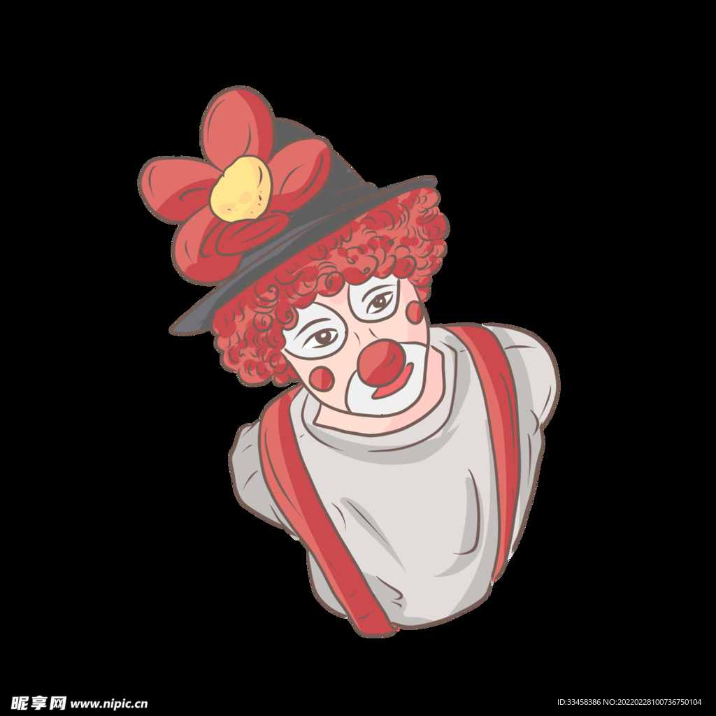 愚人节小丑元素