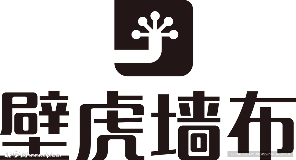 壁虎墙布logo