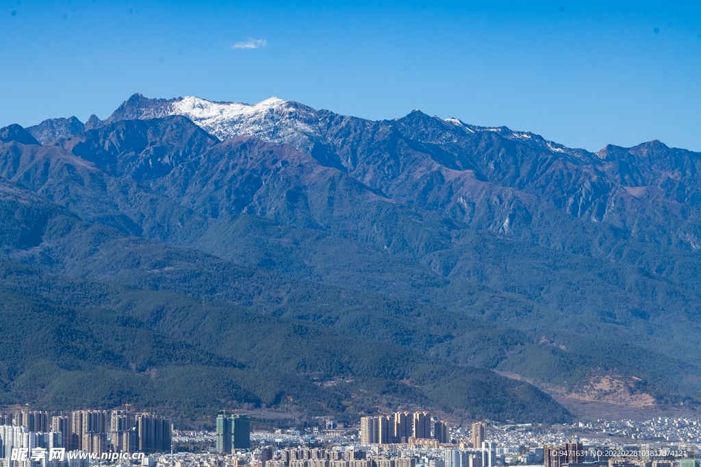 大理云想山风光特写