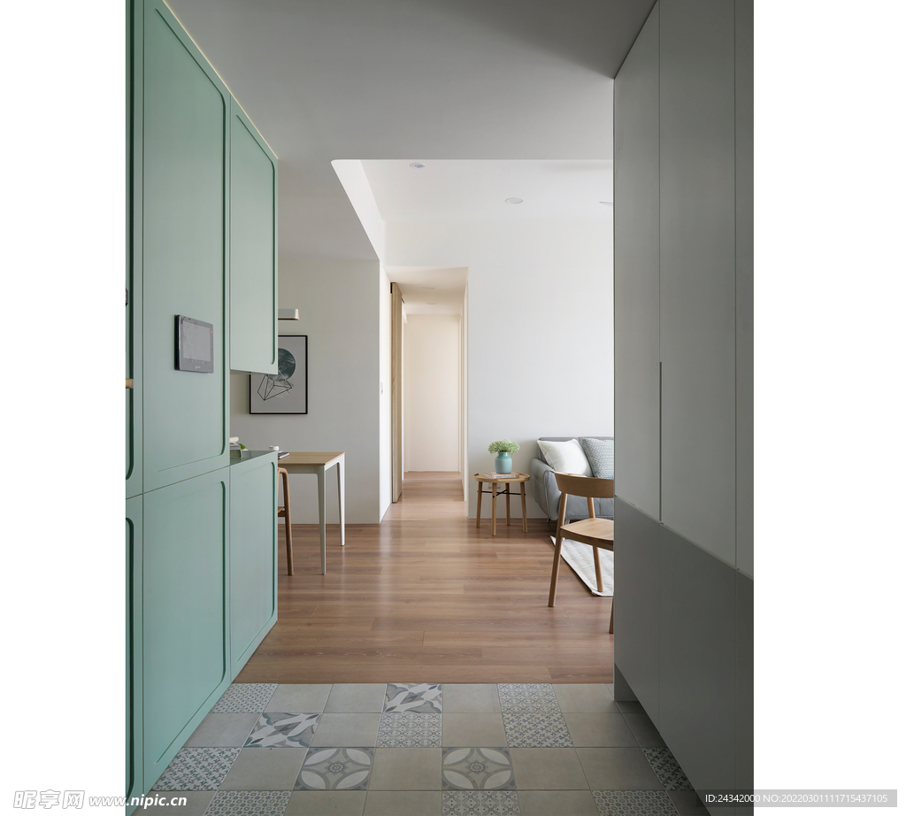 北欧风格家装实景图