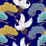 祥瑞仙鹤图 