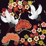 祥瑞仙鹤图 