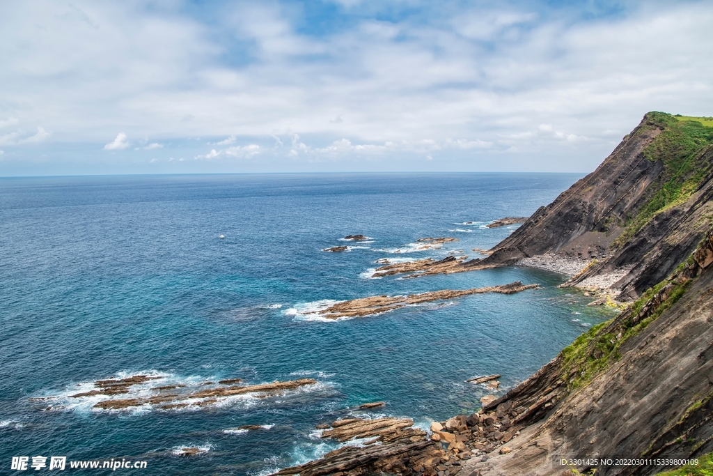 海岸自然风光 