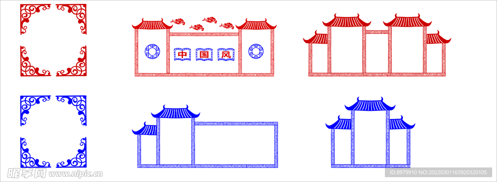 古典门头