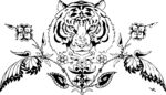 虎绘画