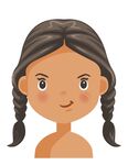 卡通女孩可爱表情