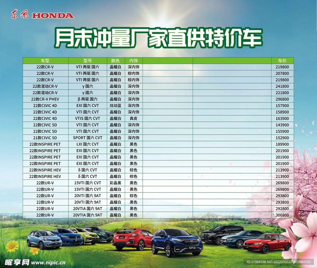 月末冲量厂家直供特价车