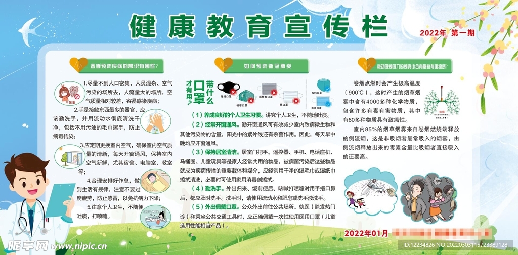健康教育宣传栏