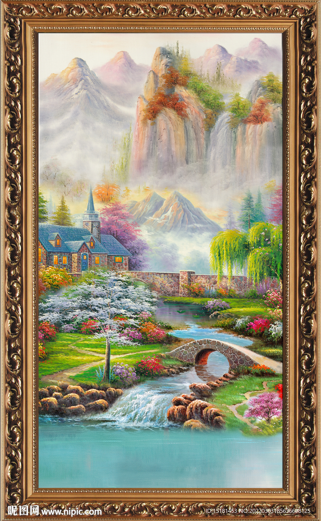 油画风景