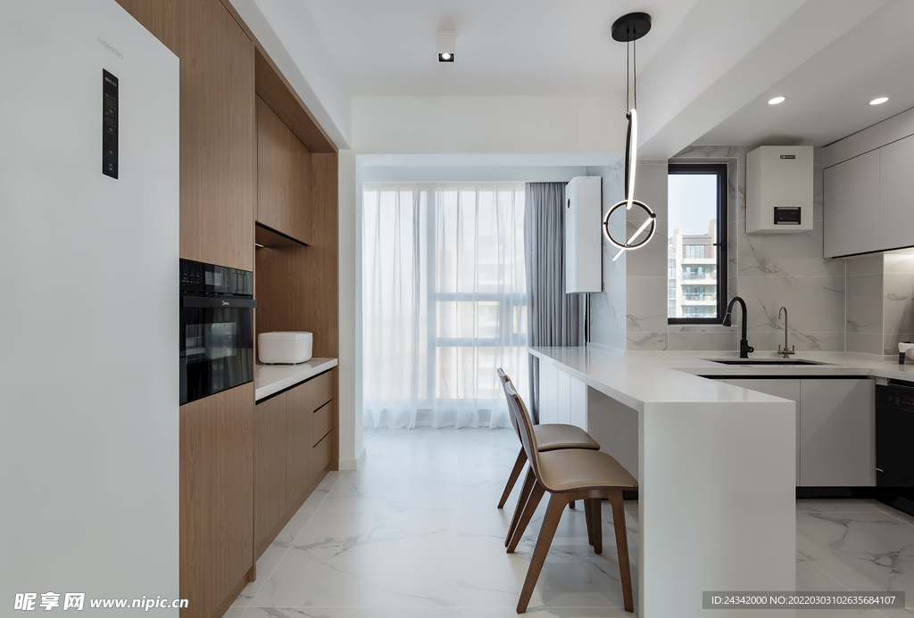 北欧风格家装实景图