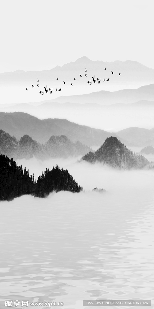 新中式山水 