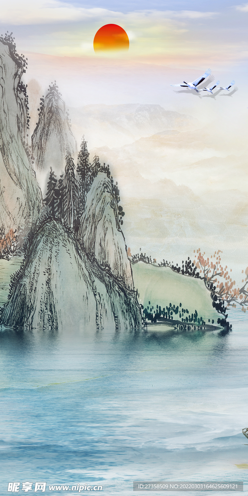 山水画