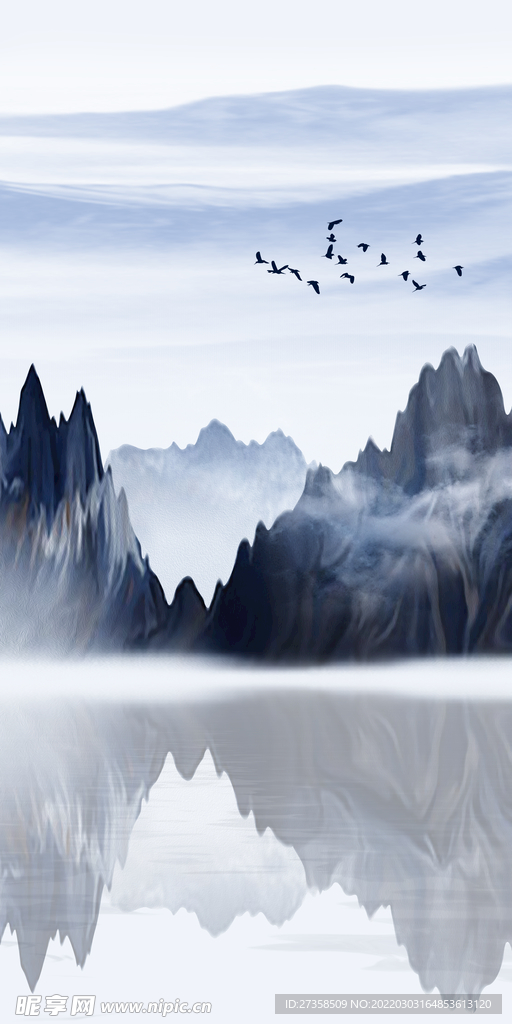山水画 
