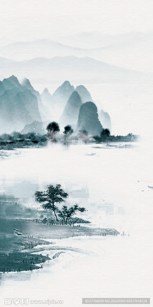 山水画 