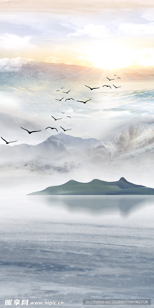 山水画 