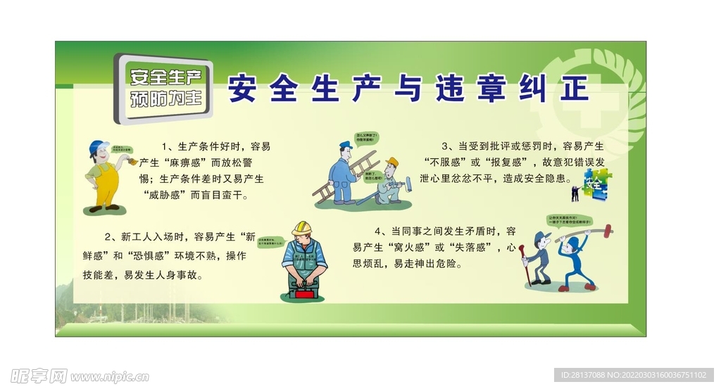 安全生产与违章纠正