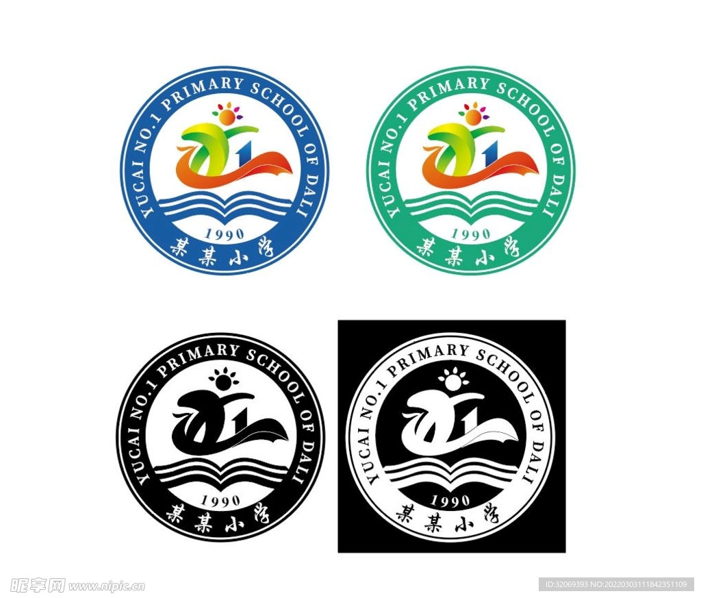 小学logo