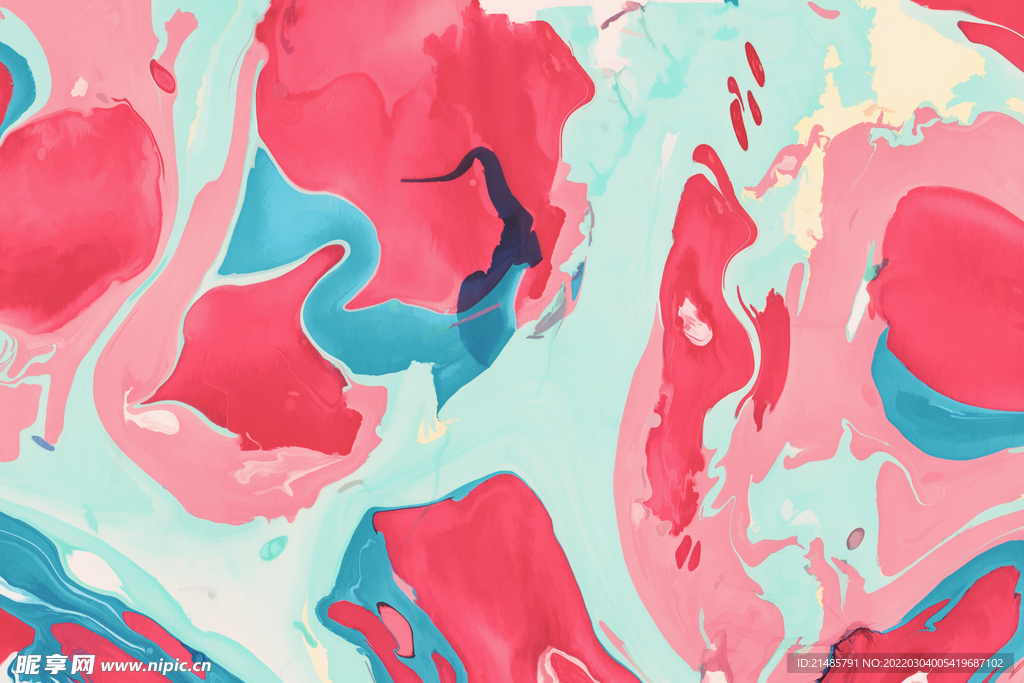 抽象油画 