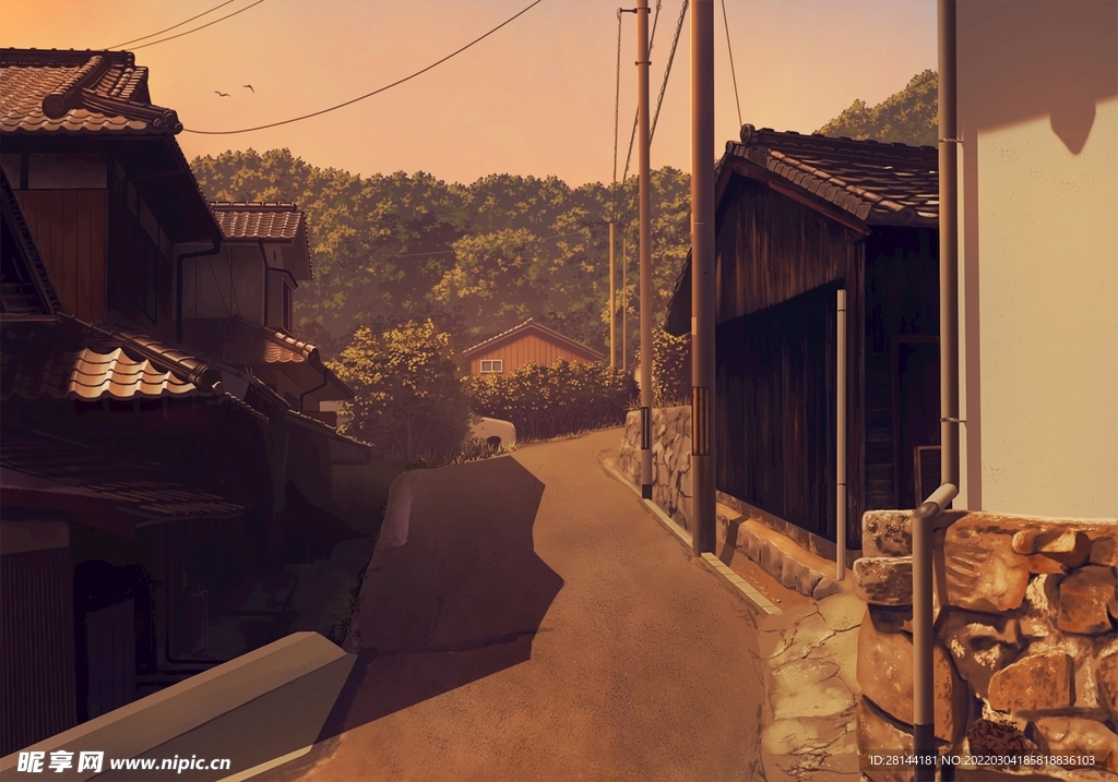 动漫漫画场景海报壁纸