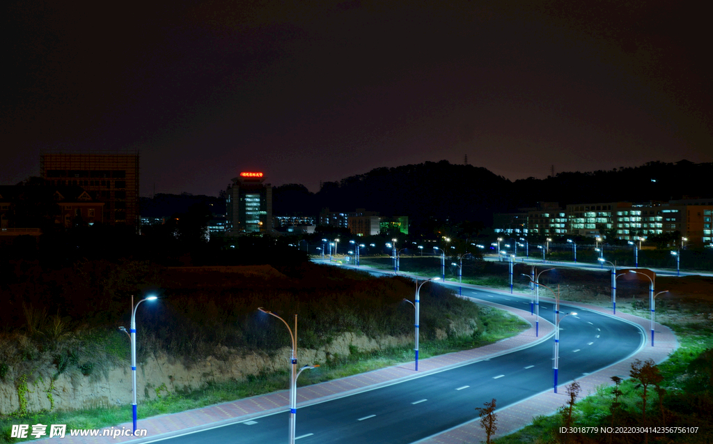 校园马路