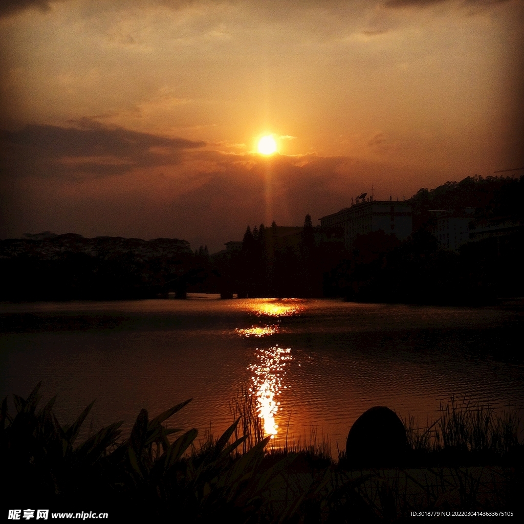 夕阳落日
