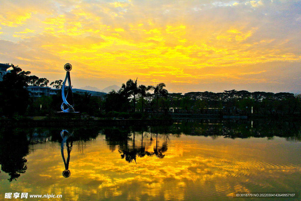 夕阳落日 