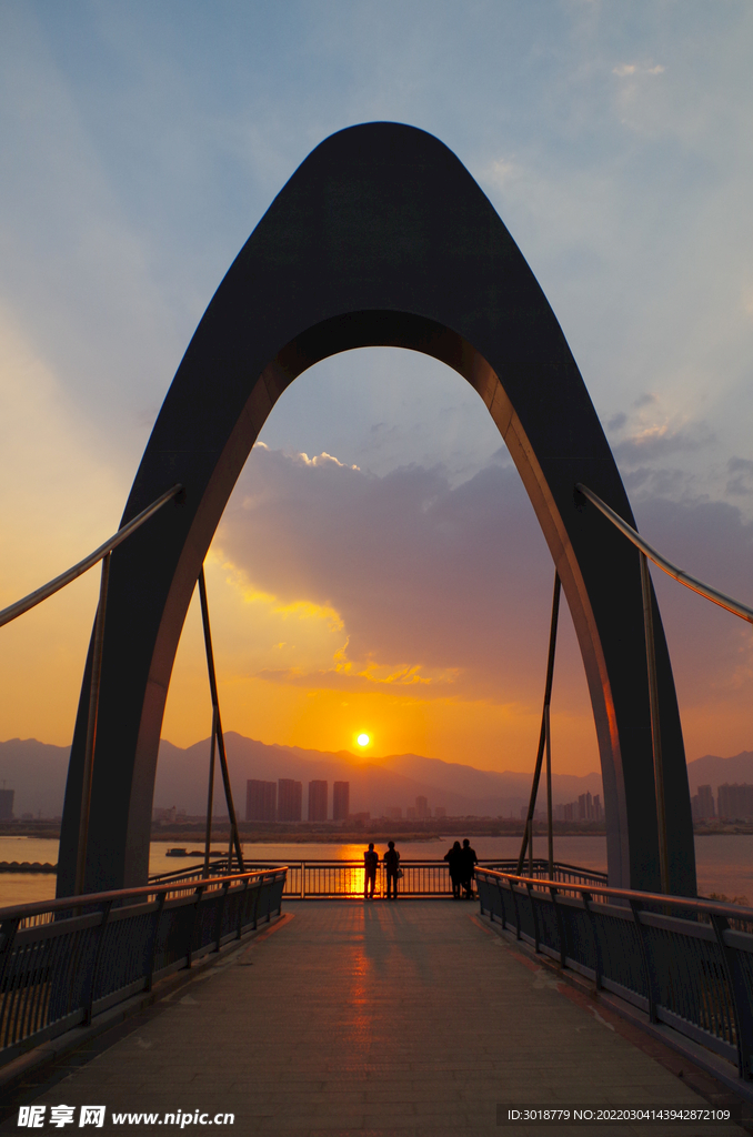 夕阳落日 