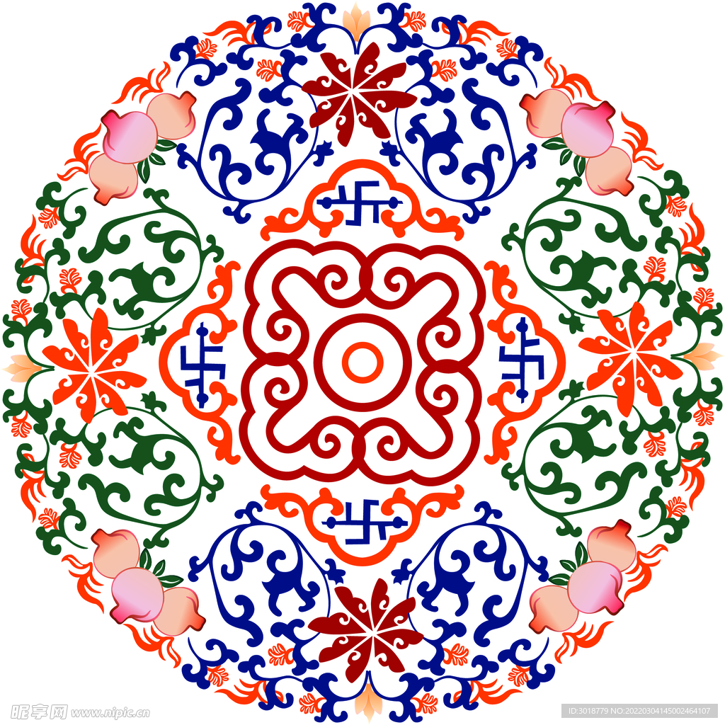 古典花纹