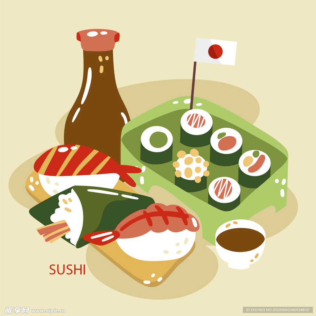 卡通食物