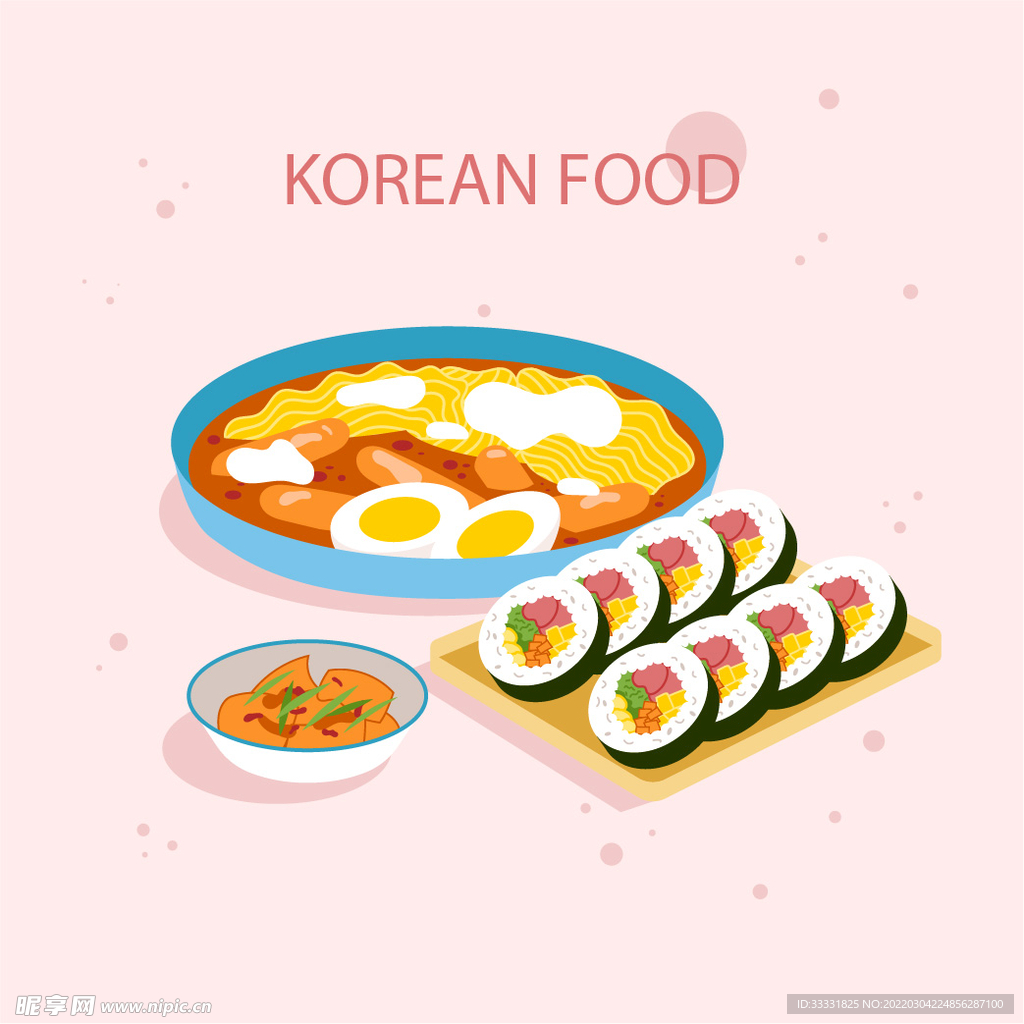 卡通食物