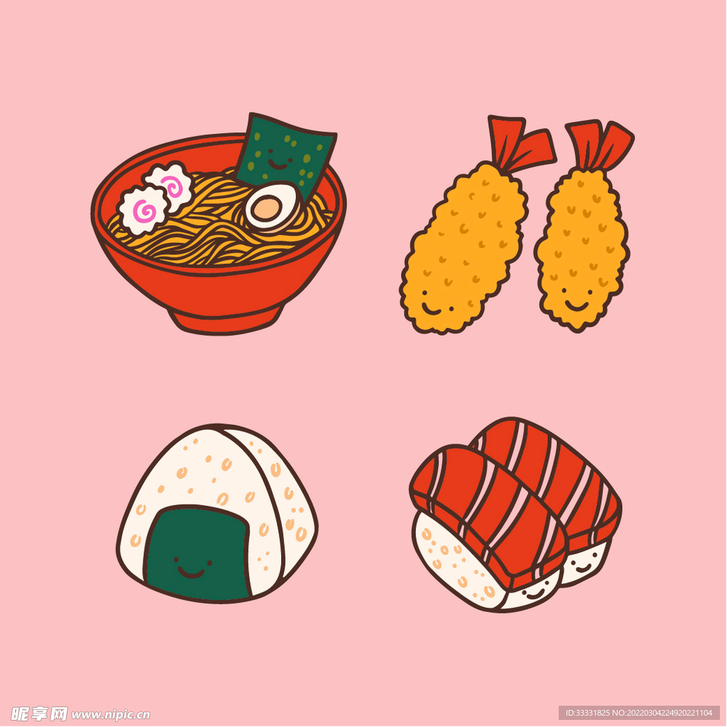 卡通食物