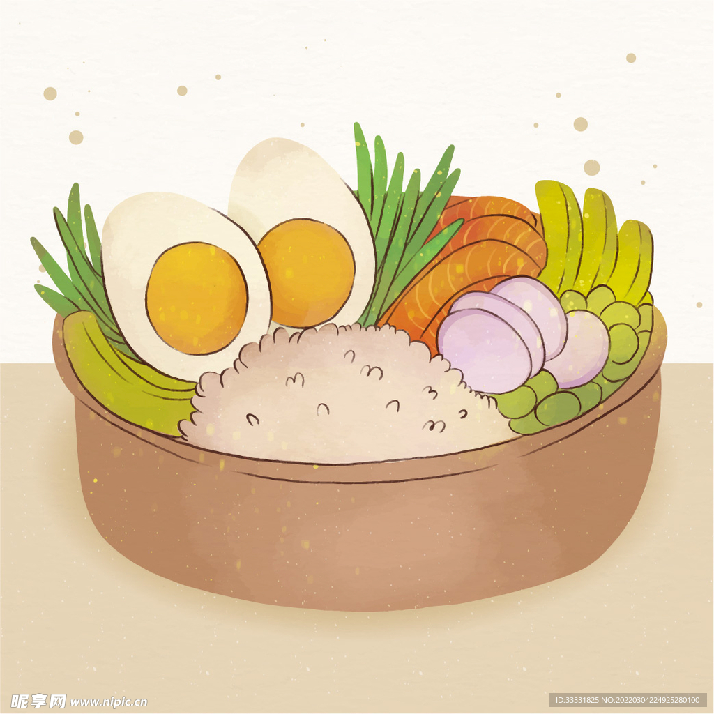 卡通食物