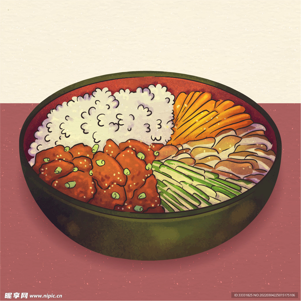 卡通食物