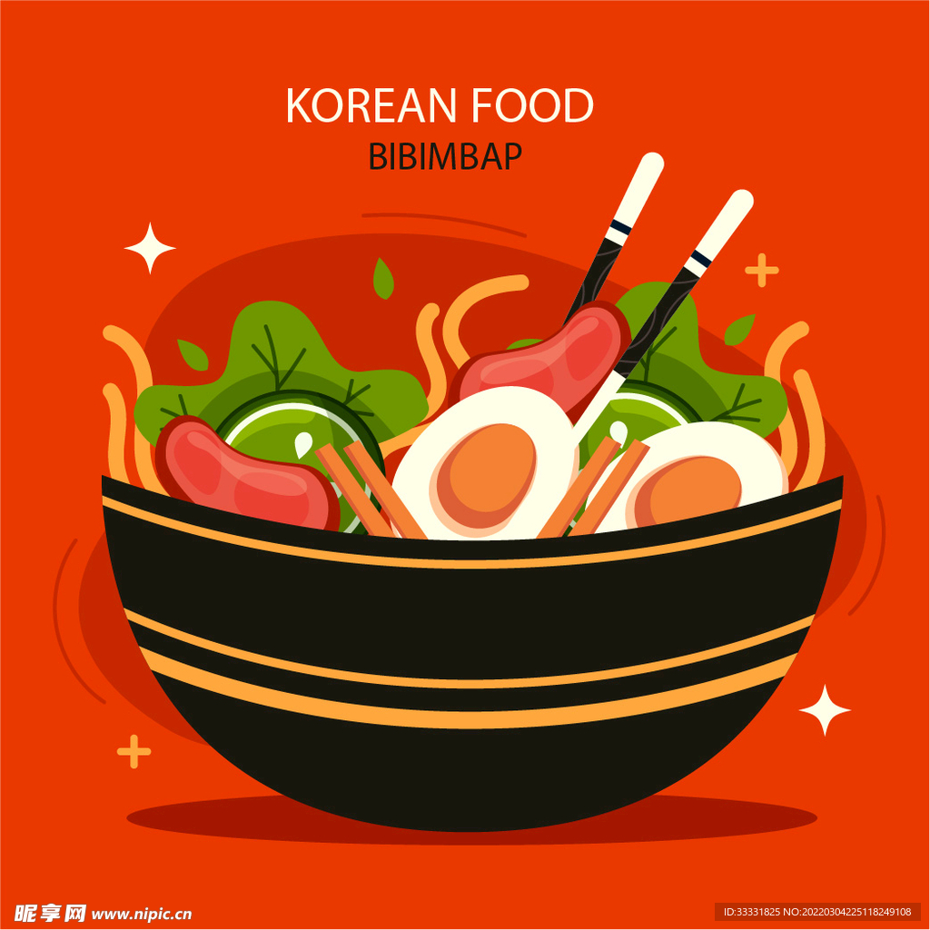 卡通食物