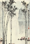 白雪石国画漓江渔歌