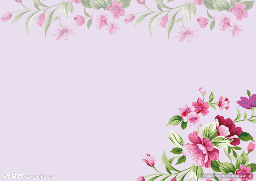花背景