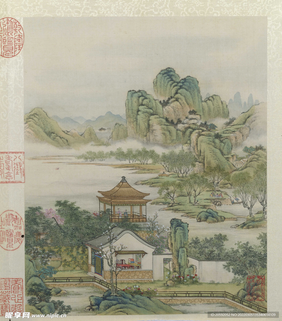 山水画 