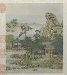 山水画  