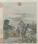 山水画  
