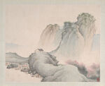 山水画  