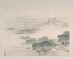 山水画  