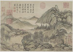 山水画  