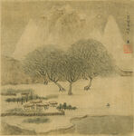 山水画  