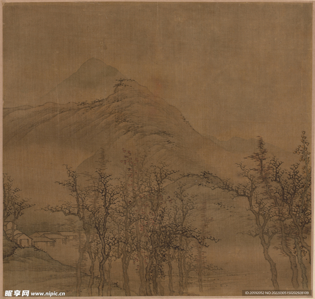 水墨画 