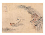 水墨画  