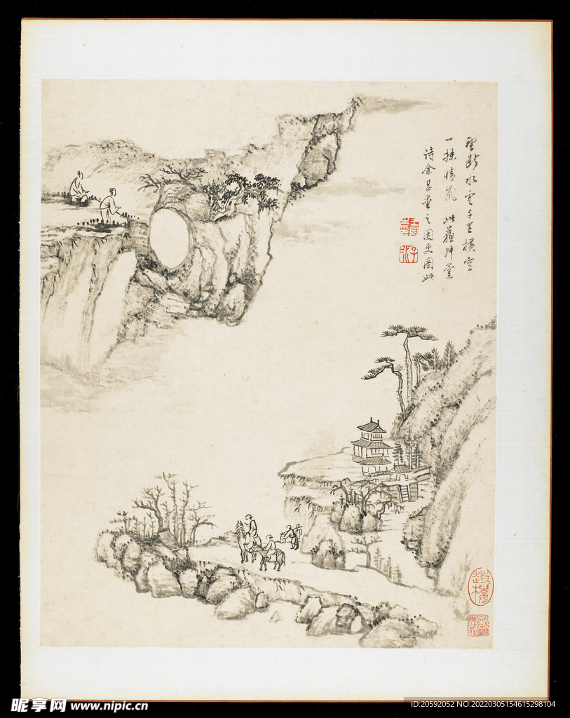 山水画   