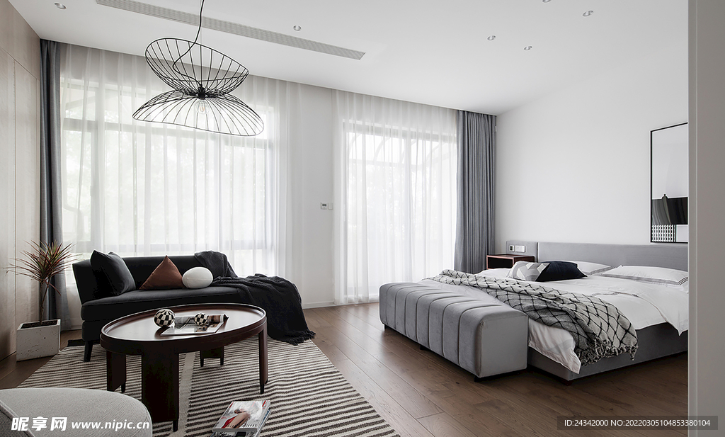 北欧风格家装实景图