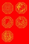 中国风花纹 