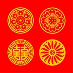 中国风花纹 