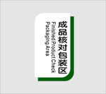 成品核对包装区